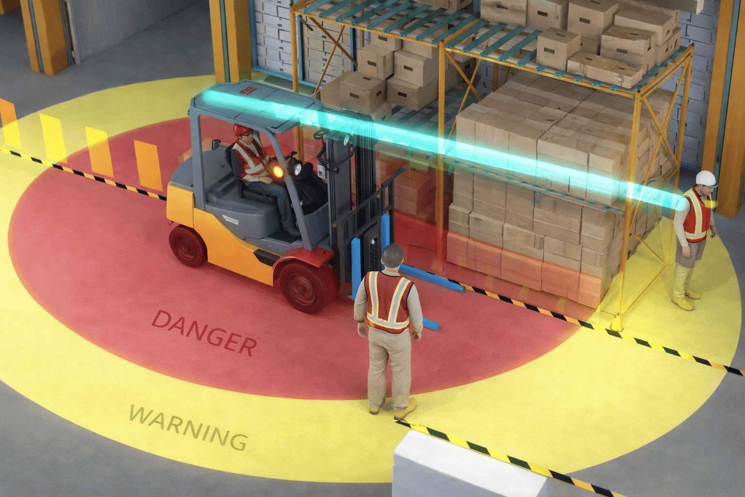 HIT-NOT: Sistema de Proximidad para Montacargas y Peatones | ByN